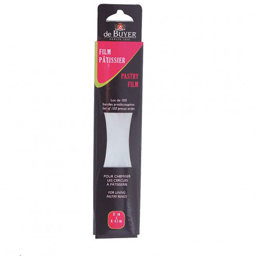 100 bandes prédécoupées pour gâteaux - De Buyer